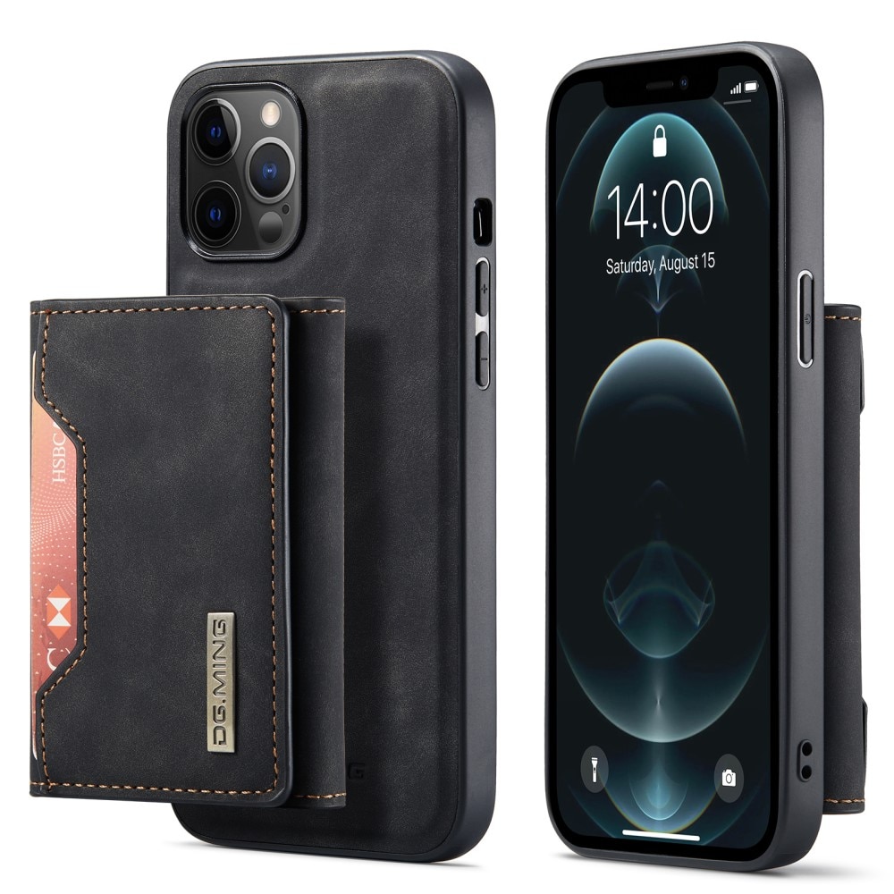 Magnetic Card Slot Case iPhone 13 Pro Max Svart