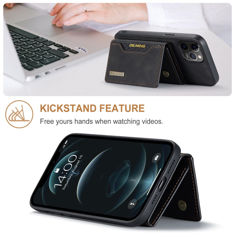 Magnetic Card Slot Case iPhone 13 Pro Max Svart