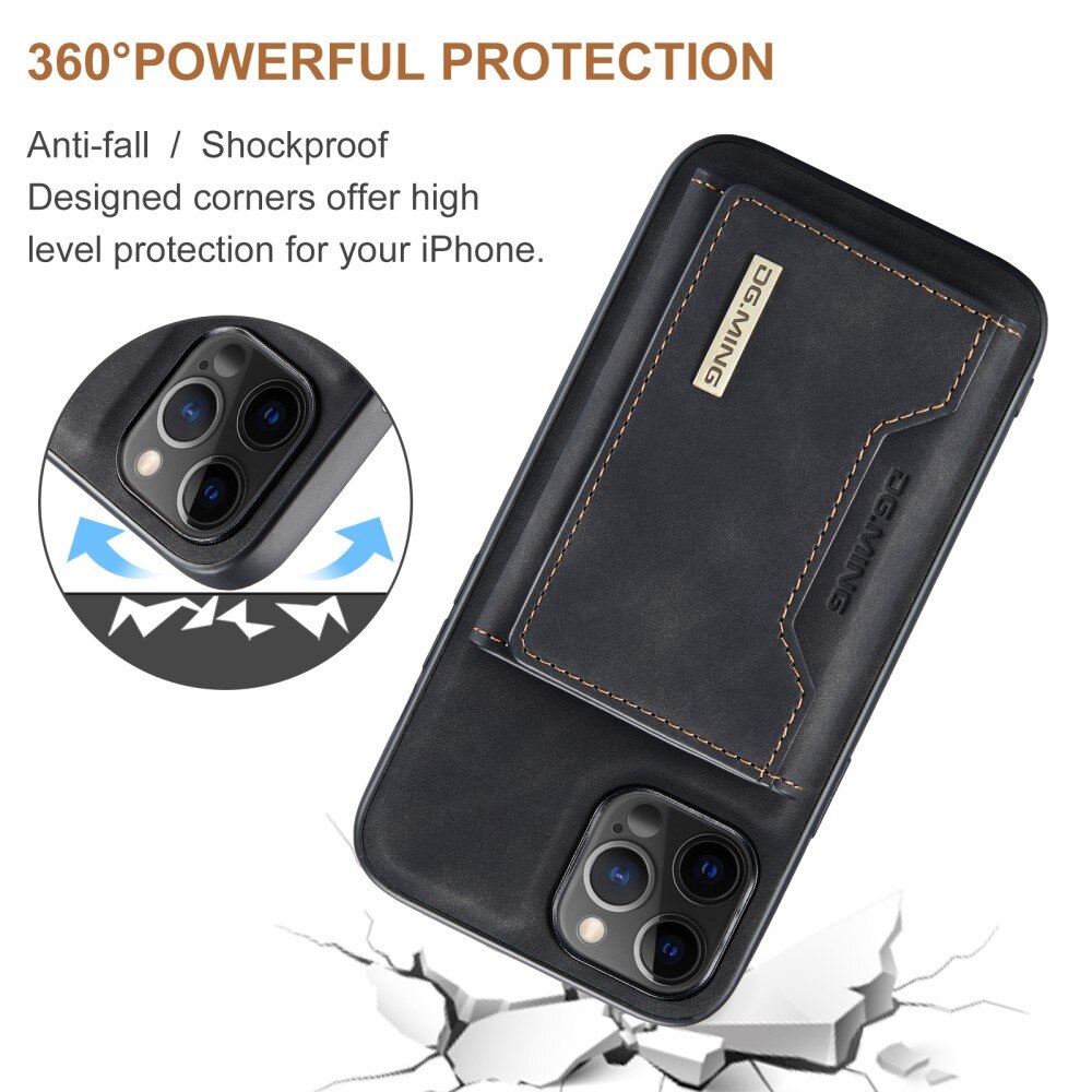 Magnetic Card Slot Case iPhone 13 Pro Max Svart
