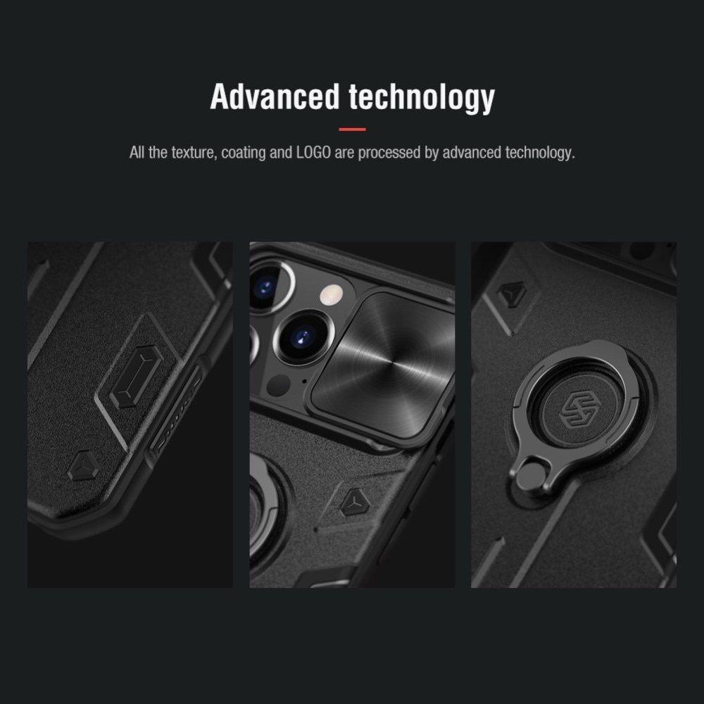 CamShield Armor Deksel iPhone 13 Pro Max svart