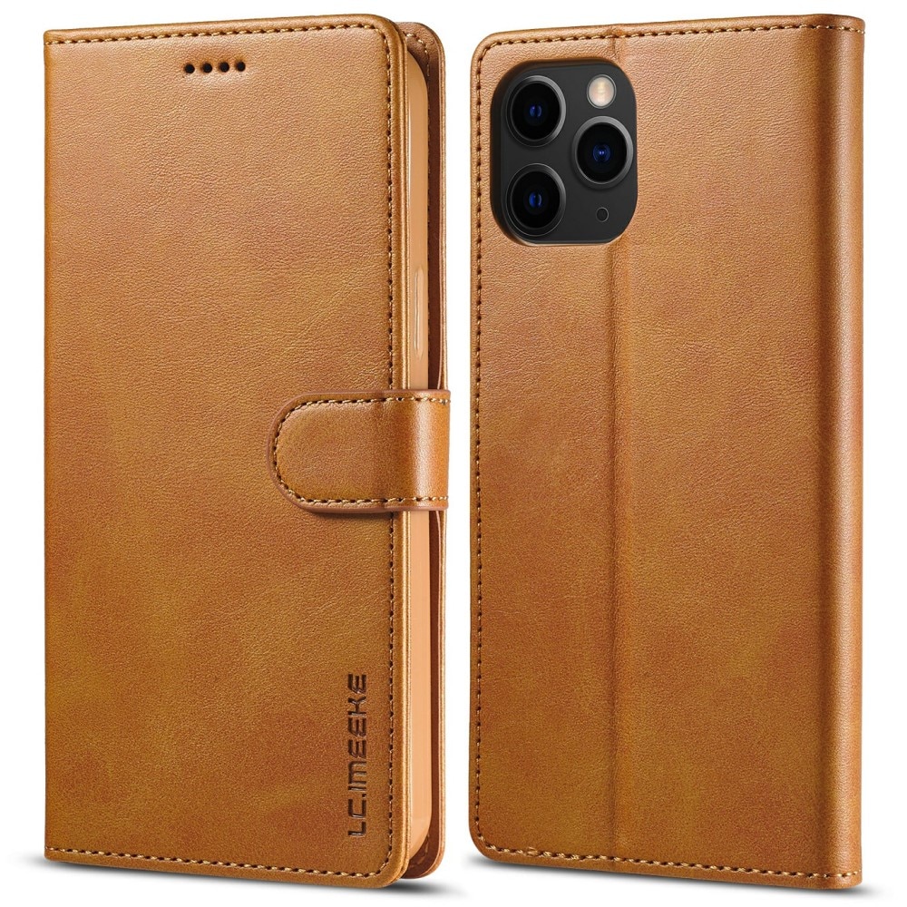 Lommebokdeksel iPhone 13 Pro Max cognac