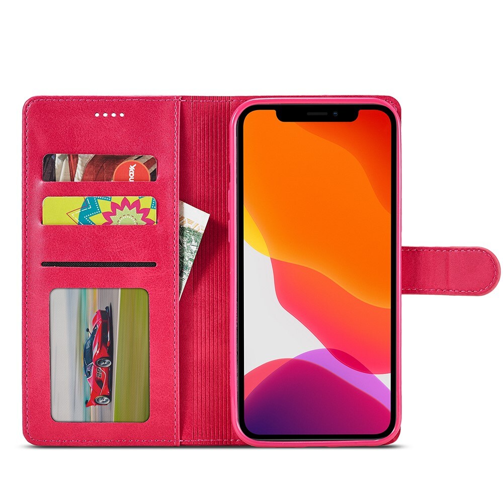 Lommebokdeksel iPhone 13 Pro rosa