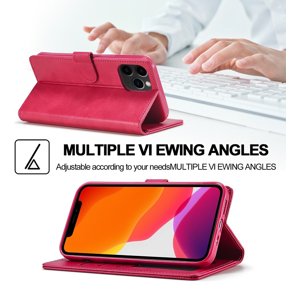 Lommebokdeksel iPhone 13 Pro rosa