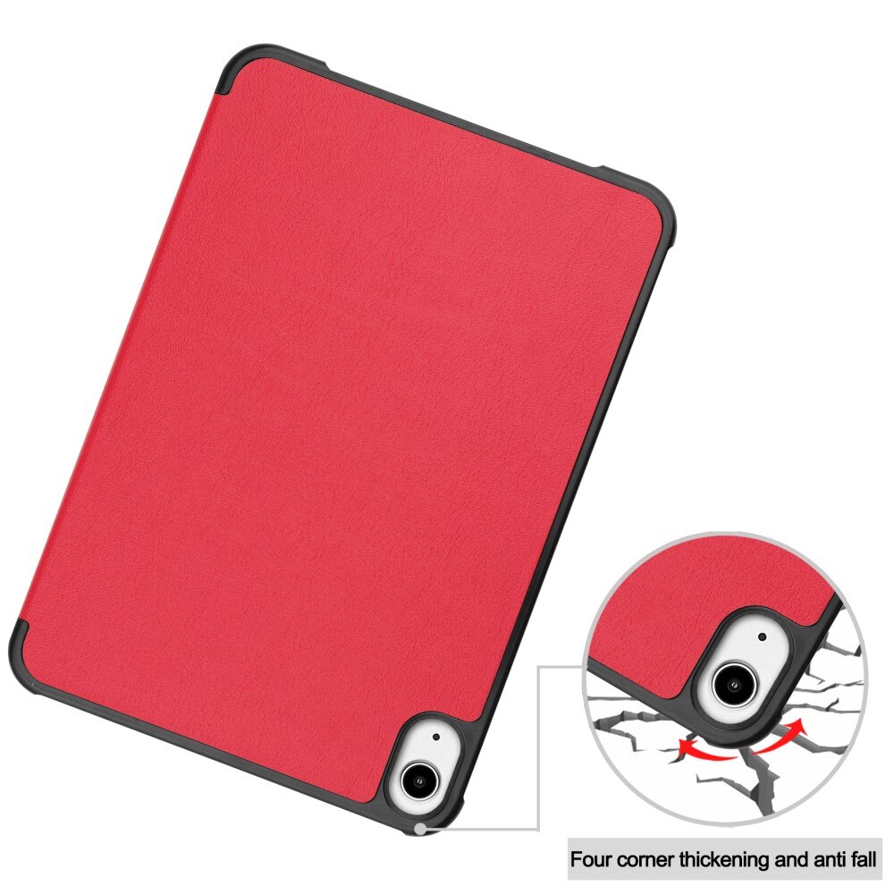 Etui Tri-fold Apple iPad Mini 6th Gen (2021) Rød