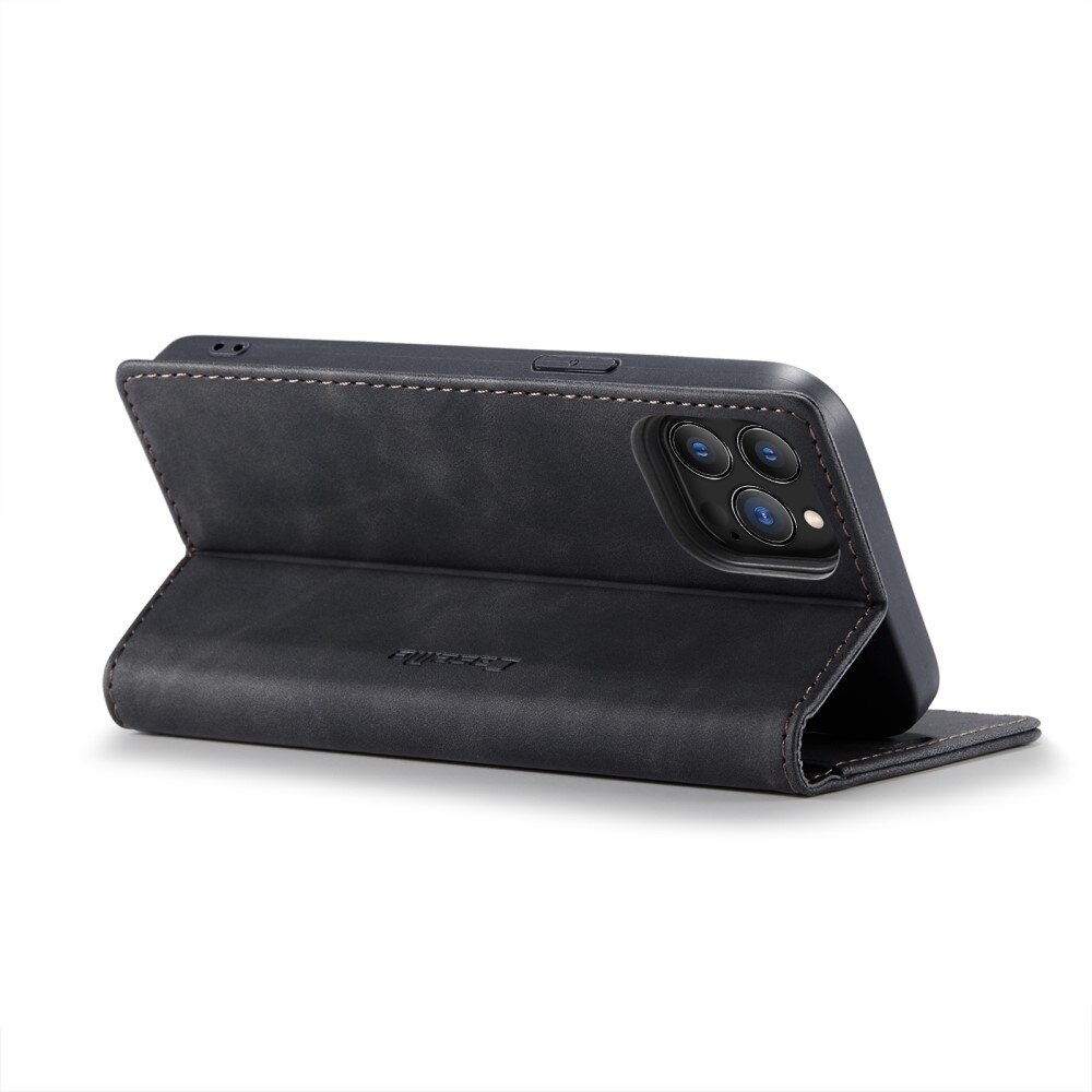 Slim Lommebokveske iPhone 13 Pro Max Svart