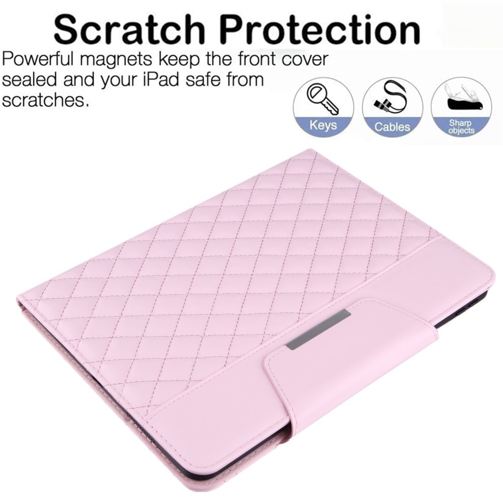 Etui iPad 10.2 7th Gen (2019) Quilted rosa