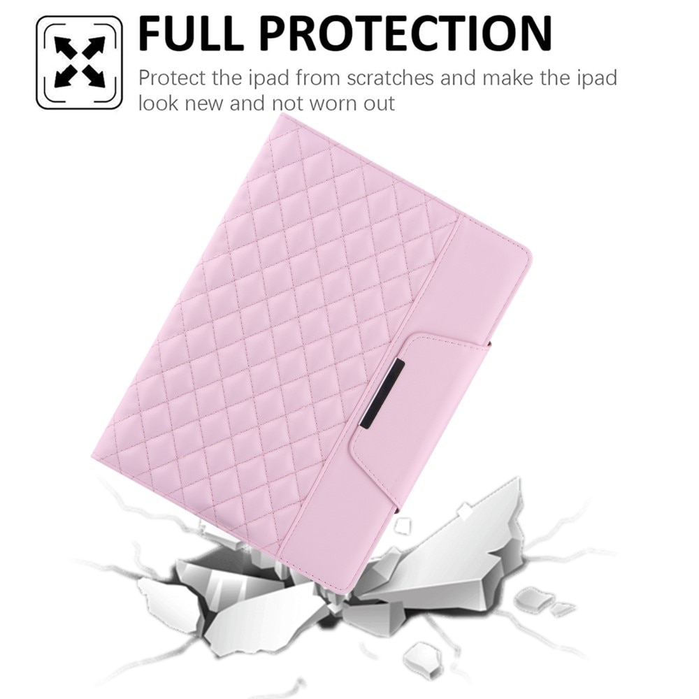 Etui iPad 10.2 8th Gen (2020) Quilted rosa