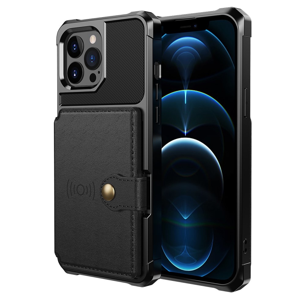 Tough Multi-slot Case iPhone 13 Pro svart