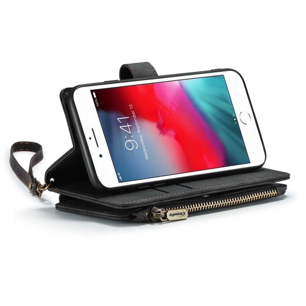 Zipper Wallet iPhone SE (2022) svart