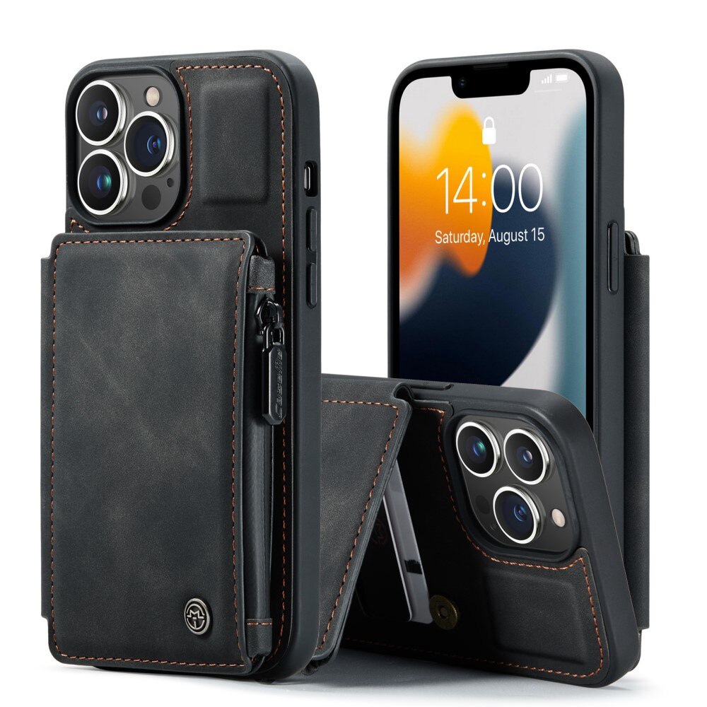 Multi-slot Deksel iPhone 13 Pro Max svart