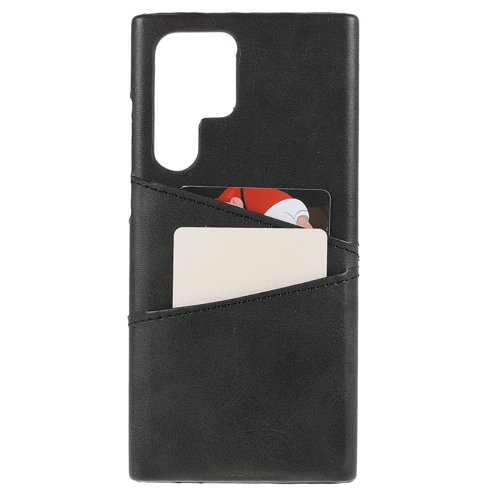 Card Slots Case Samsung Galaxy S22 Ultra svart