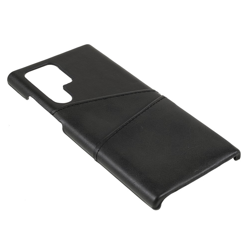 Card Slots Case Samsung Galaxy S22 Ultra svart