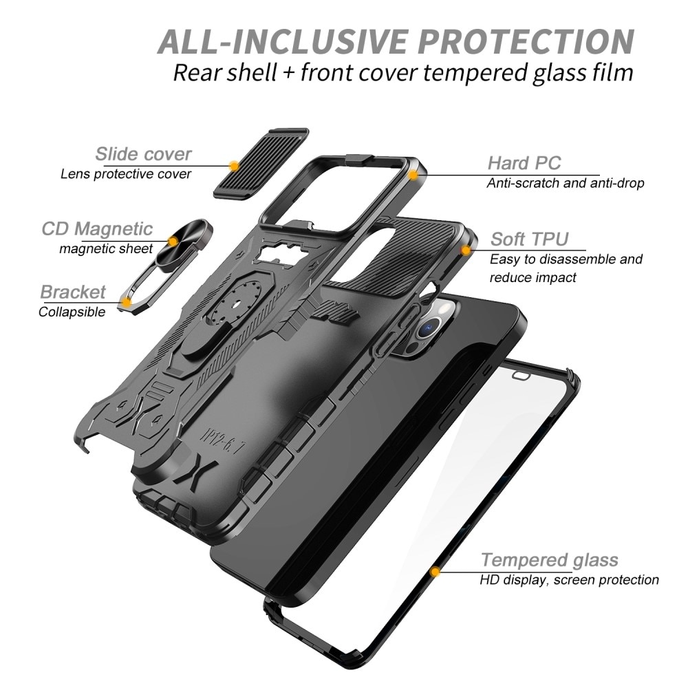 Tactical Full Protection Case iPhone 11 Pro Black