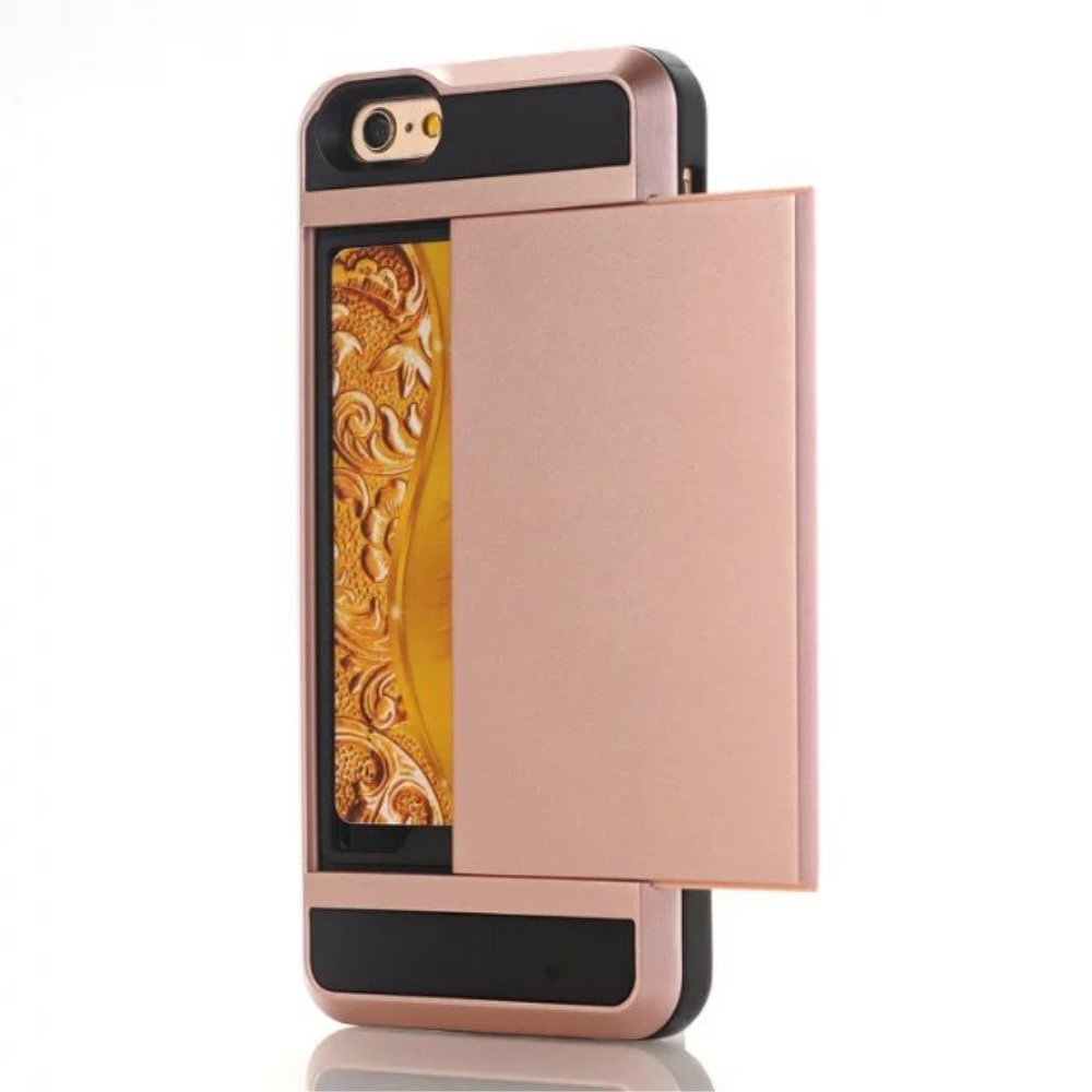 Deksel Kortholder iPhone 7 Rosegull