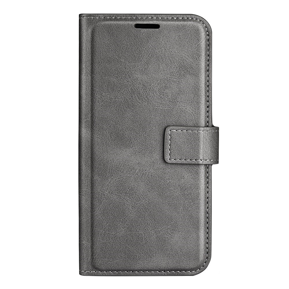 Leather Wallet iPhone 14 Pro Grey