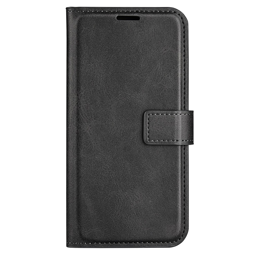 Leather Wallet iPhone 14 Plus Black