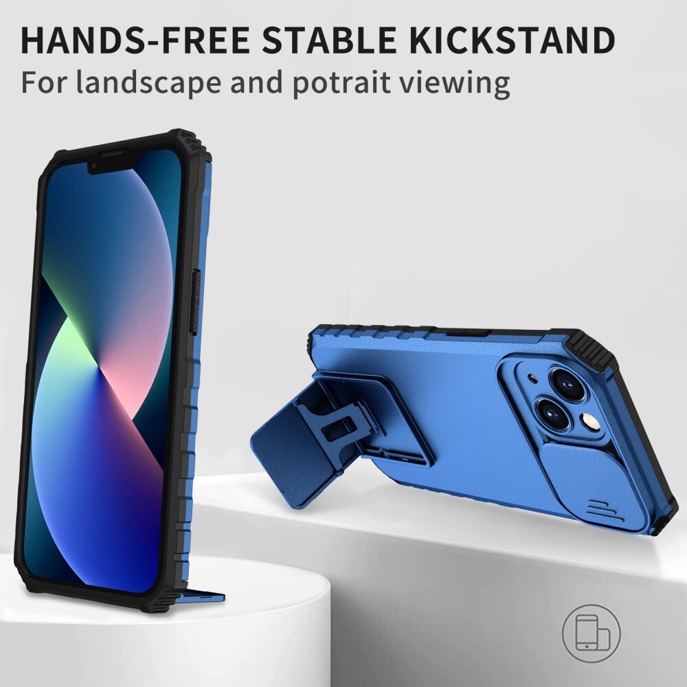 Apple iPhone 13 Pro Kickstand Deksel kamerabeskyttelse Blå