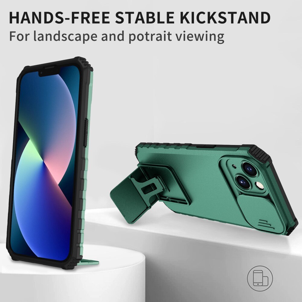 Apple iPhone 13 Pro Kickstand Deksel kamerabeskyttelse Grønn