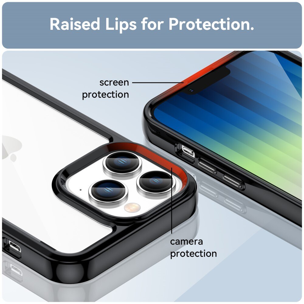 Hybriddeksel iPhone 14 Pro Svart