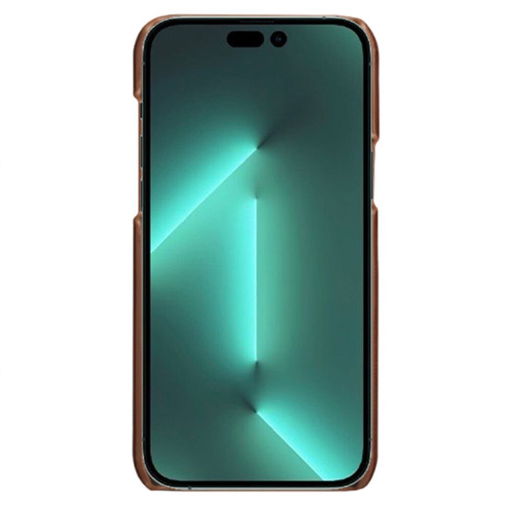 Card Slots Case iPhone 14 Pro Brun
