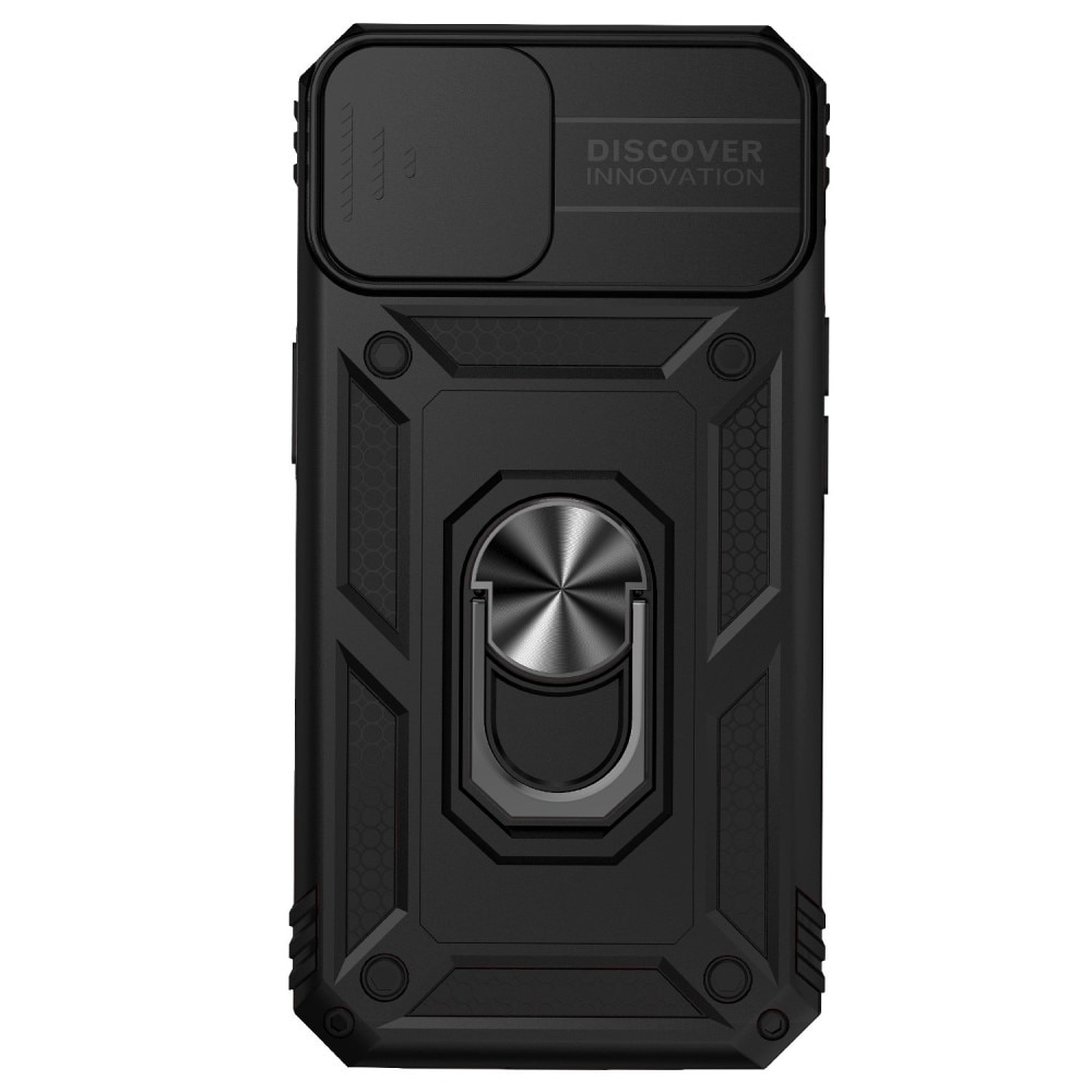 Hybriddeksel Tech Ring+Kamerabeskyttelse iPhone 14 Plus svart