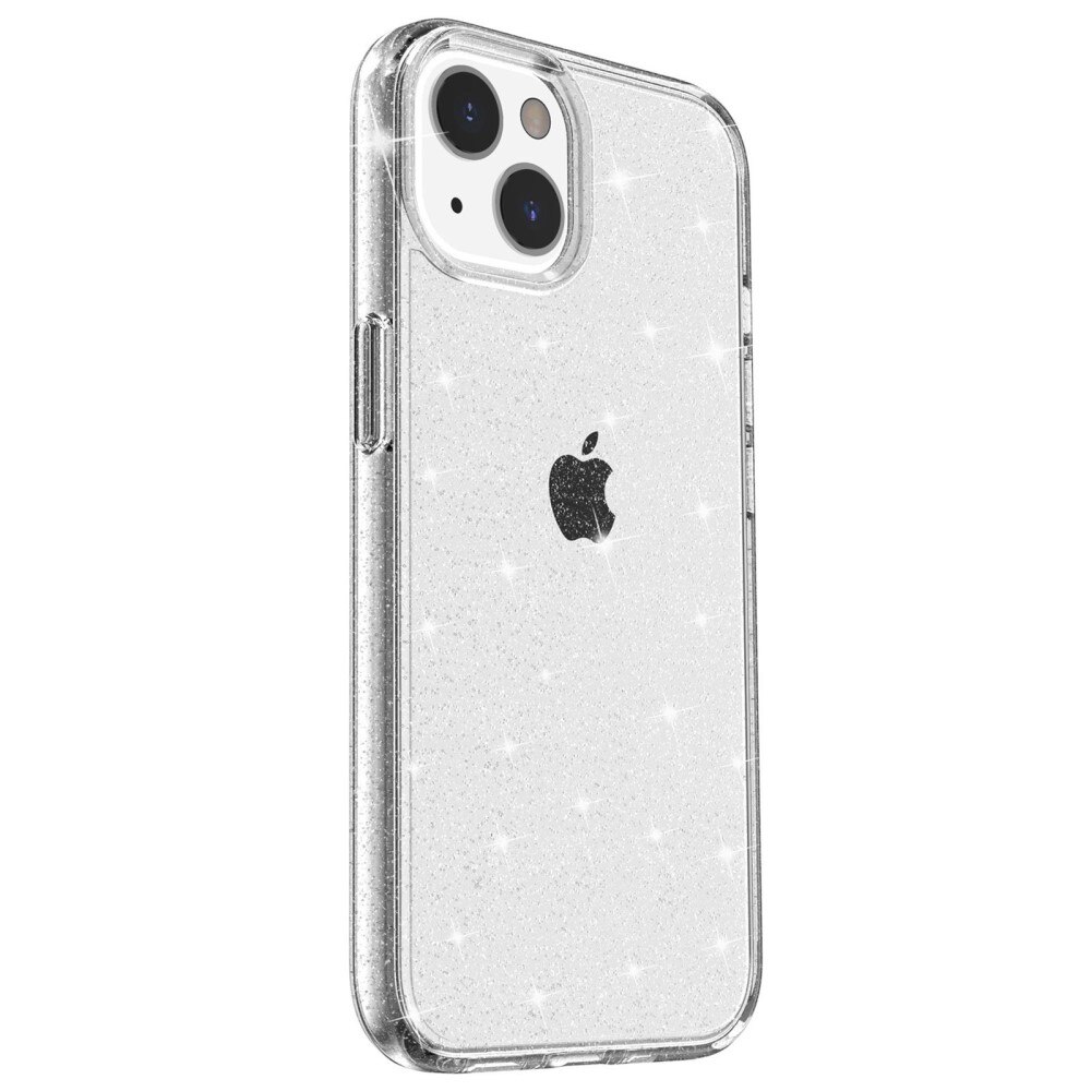 Liquid Glitter Case iPhone 14 Plus Transparent