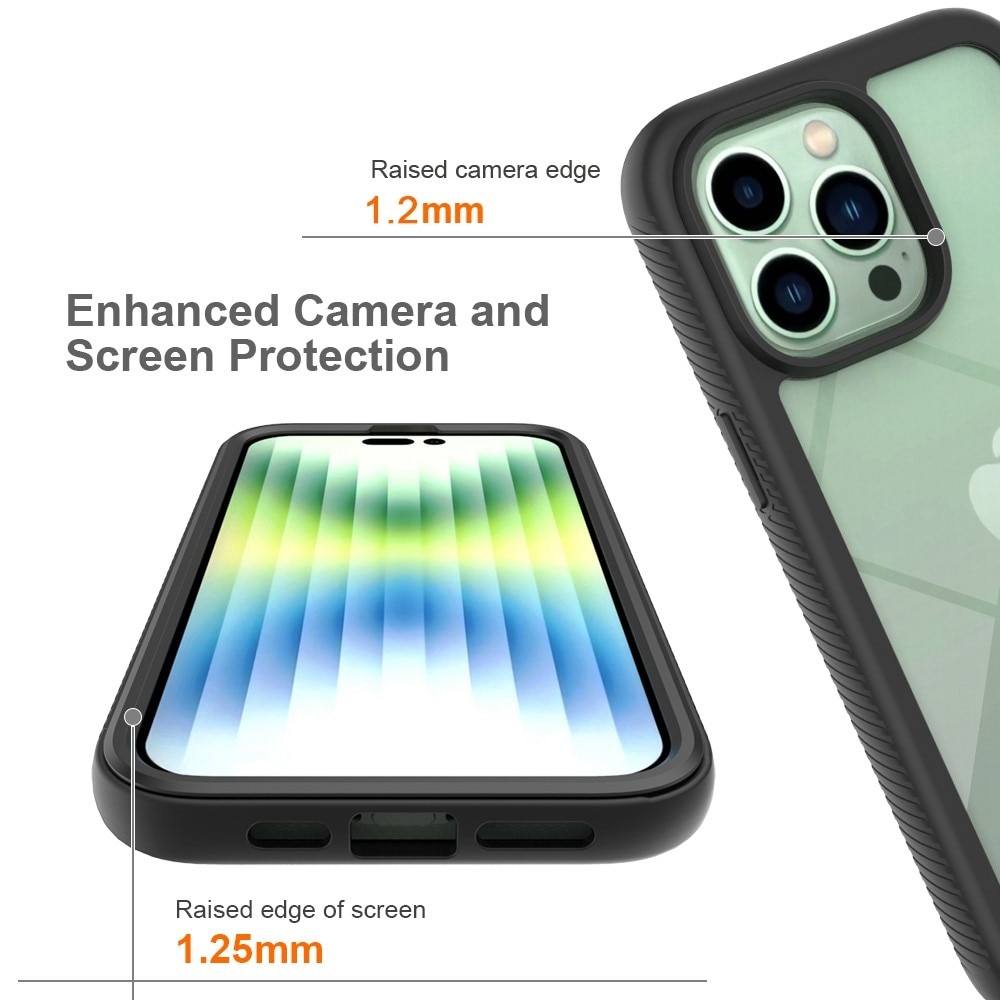 Full Protection Case iPhone 14 Pro Svart