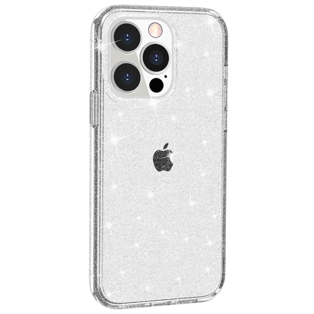 Liquid Glitter Case iPhone 15 Pro Max gjennomsiktig