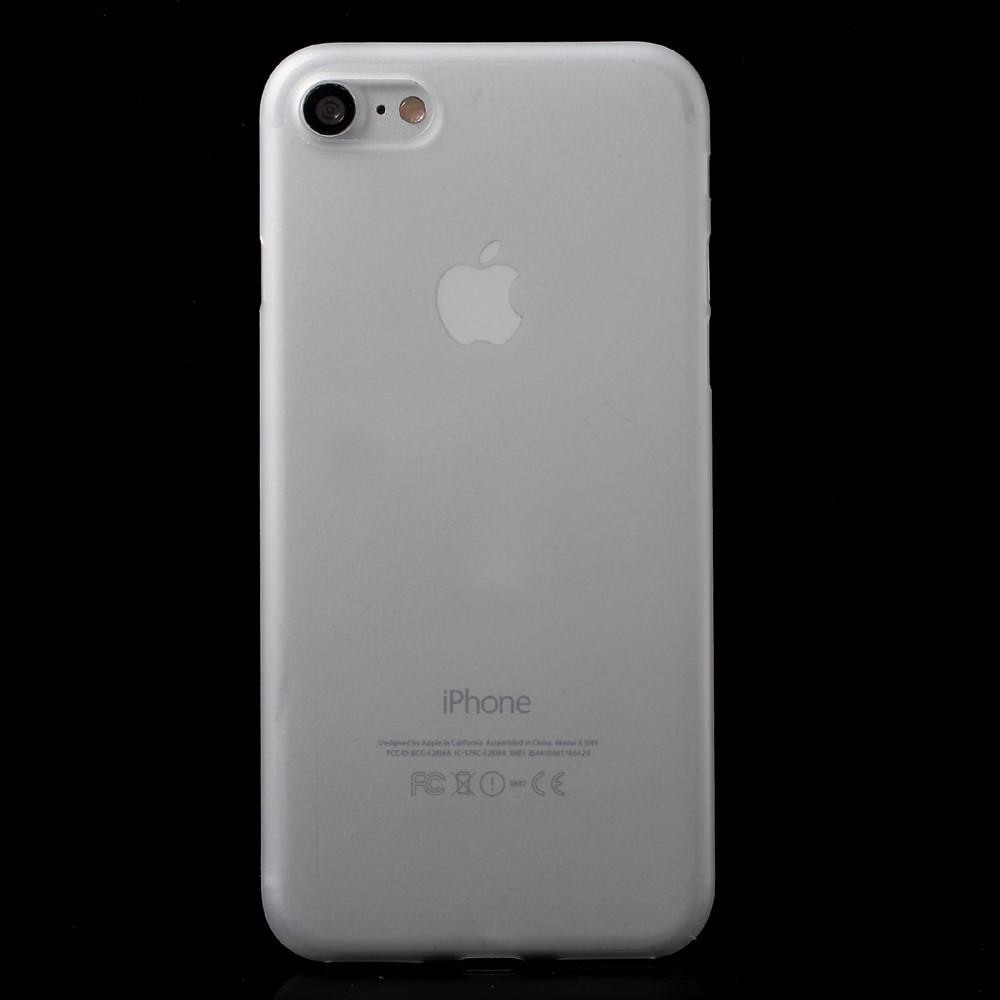 Deksel Frosted iPhone 8 gjennomsiktig