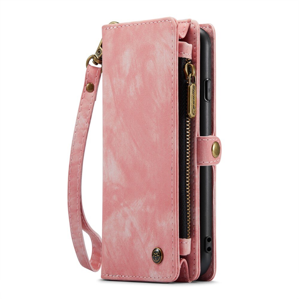 Multi-slot Lommeboksetui iPhone 7 Plus/iPhone 8 Plus Rosa