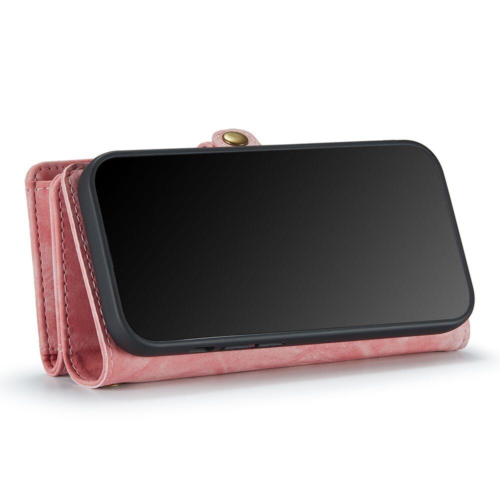 Multi-slot Lommeboksetui iPhone 7 Plus/iPhone 8 Plus Rosa