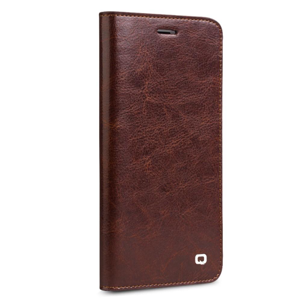 iPhone 7 Leather Wallet Case Brown