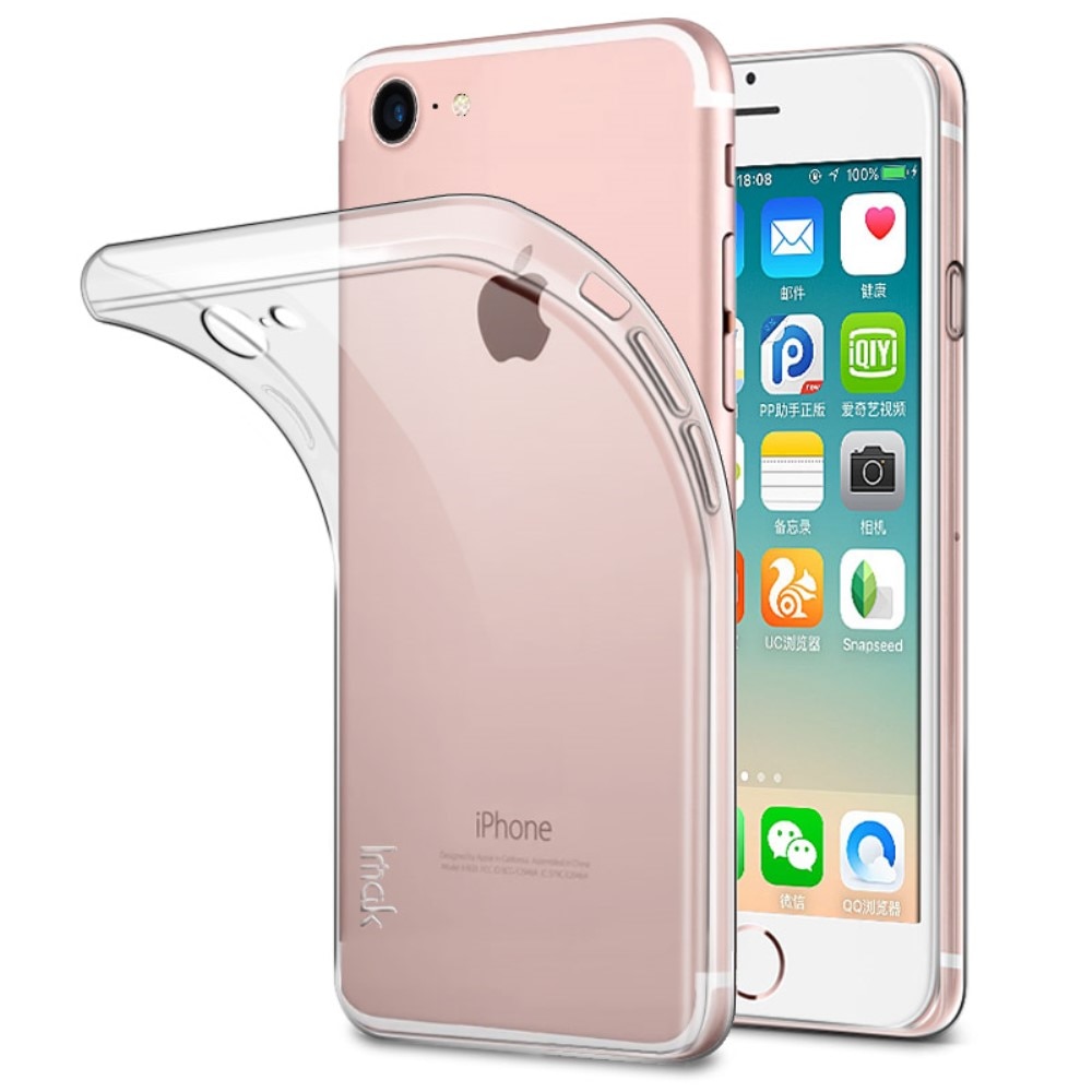 TPU Deksel iPhone SE (2020) Crystal Clear