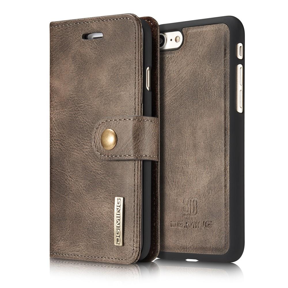 Magnet Wallet iPhone 8 Brown