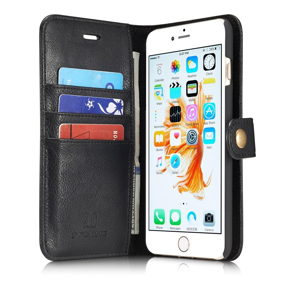 Magnet Wallet Apple iPhone 6 Plus/6S Plus Svart