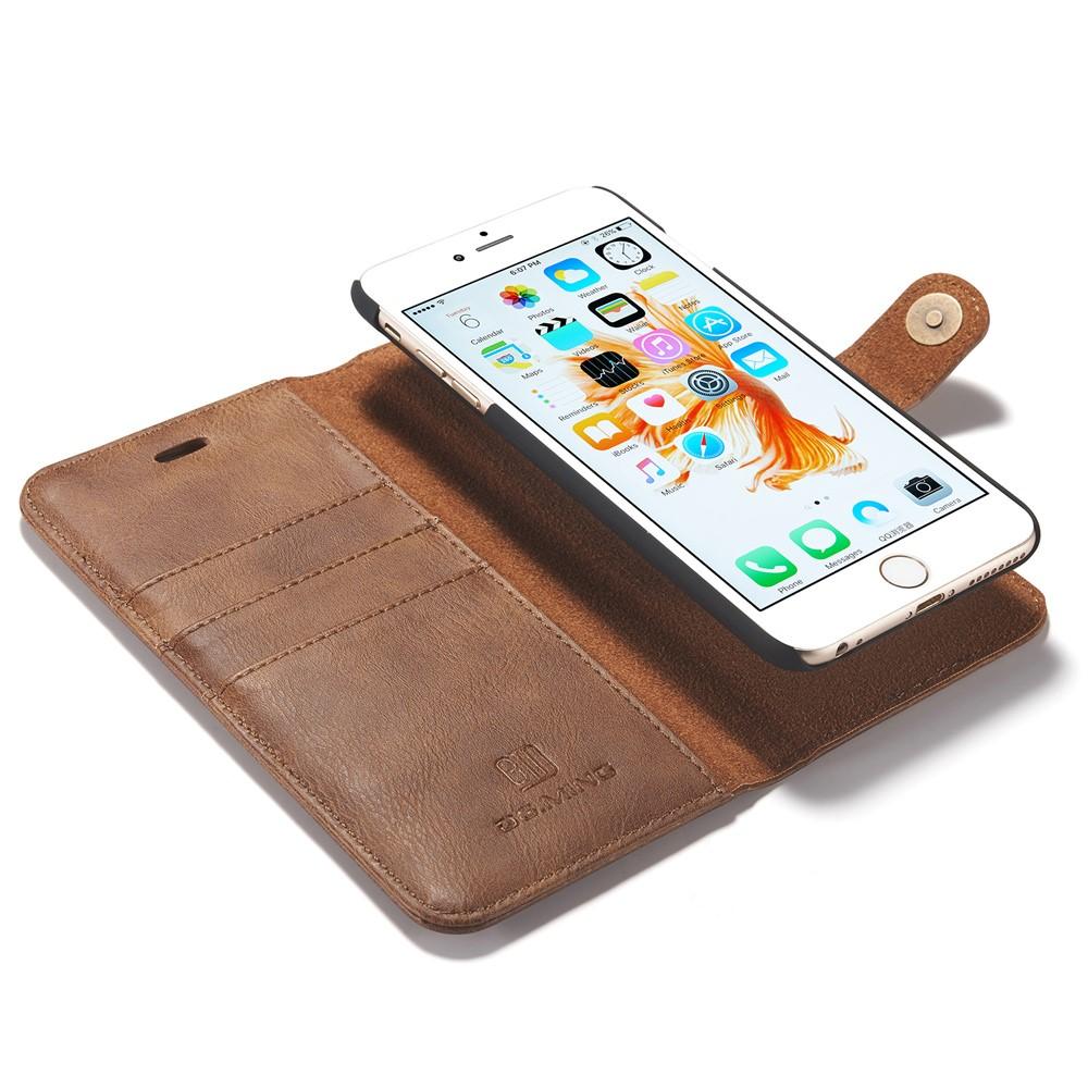 Magnet Wallet iPhone 6/6S Brun