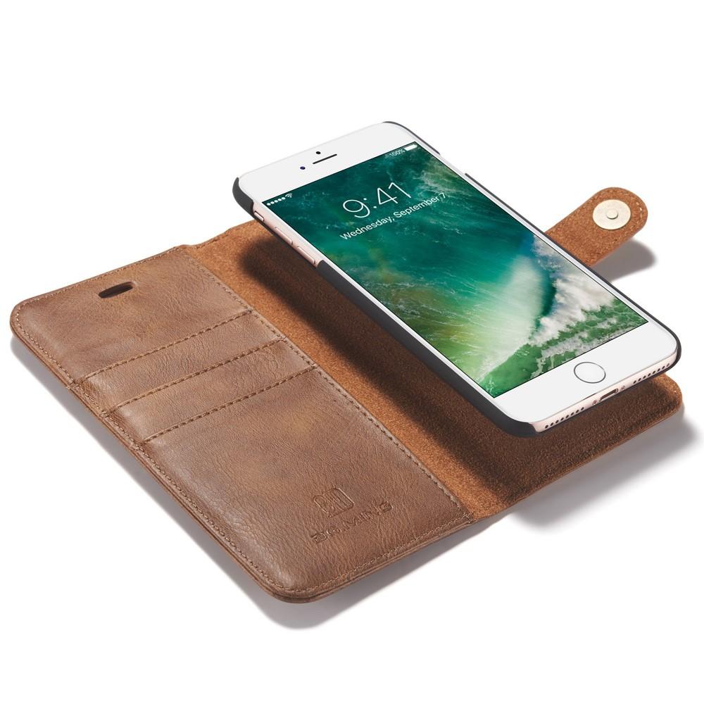 Magnet Wallet iPhone 7 Plus/8 Plus Cognac