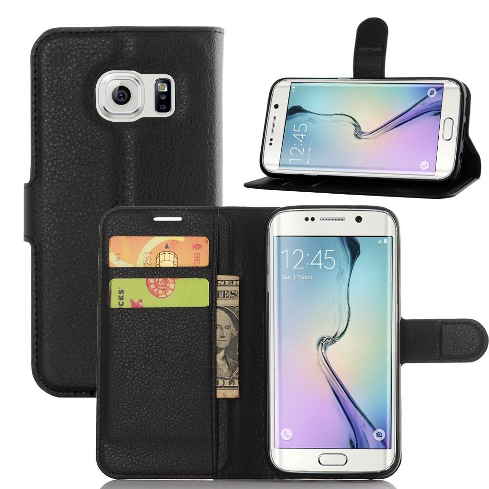 Mobilveske Samsung Galaxy S7 Edge Svart