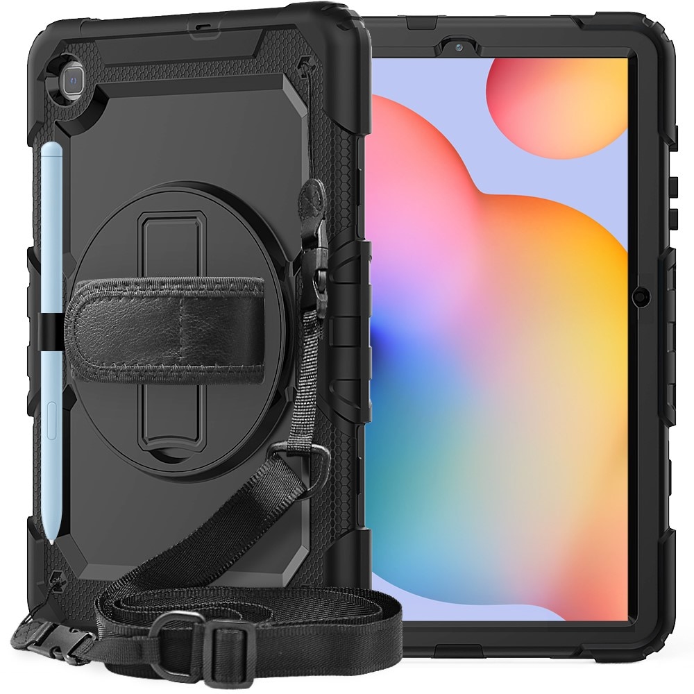Støtsikker Full Protection Hybriddeksel Samsung Galaxy Tab S6 Lite 10.4 svart