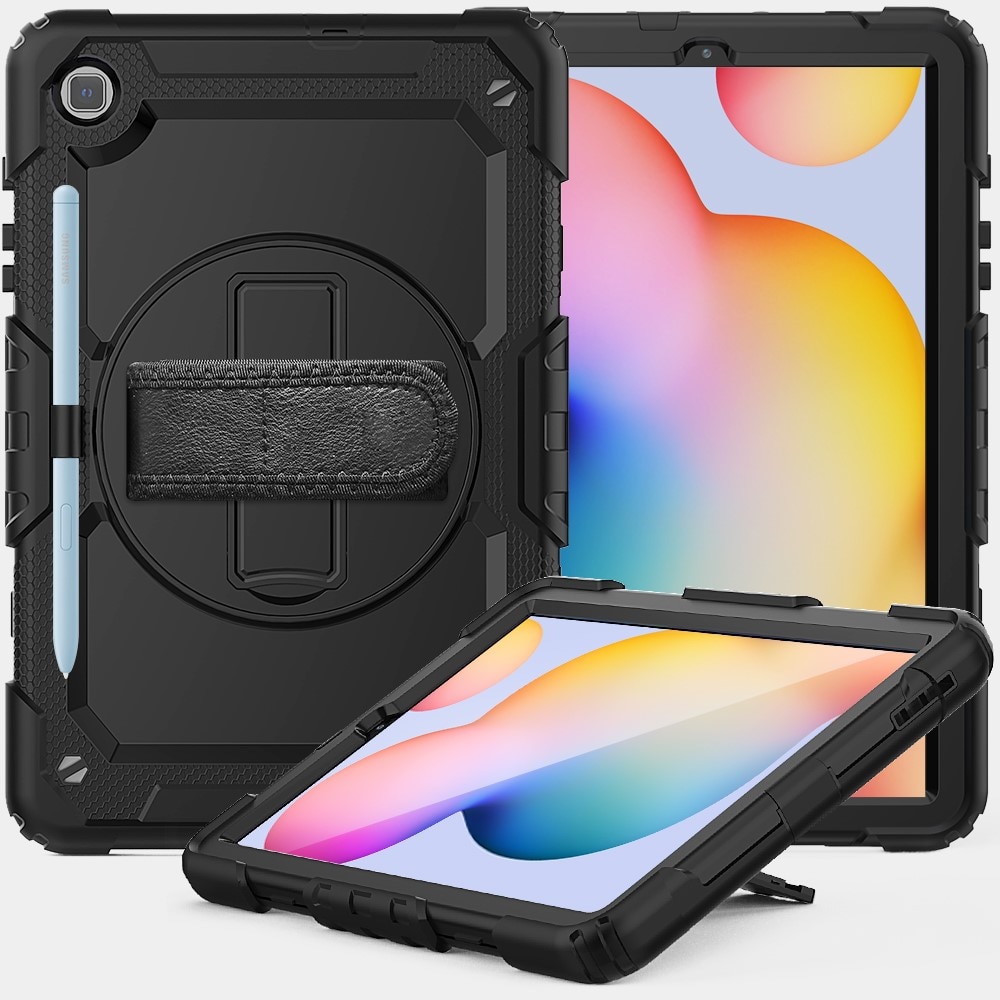 Støtsikker Full Protection Hybriddeksel Samsung Galaxy Tab S6 Lite 10.4 svart