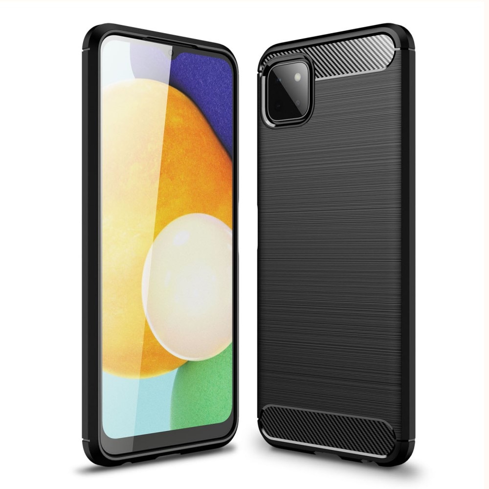 Samsung Galaxy A22 5G Deksel TPU Brushed Svart