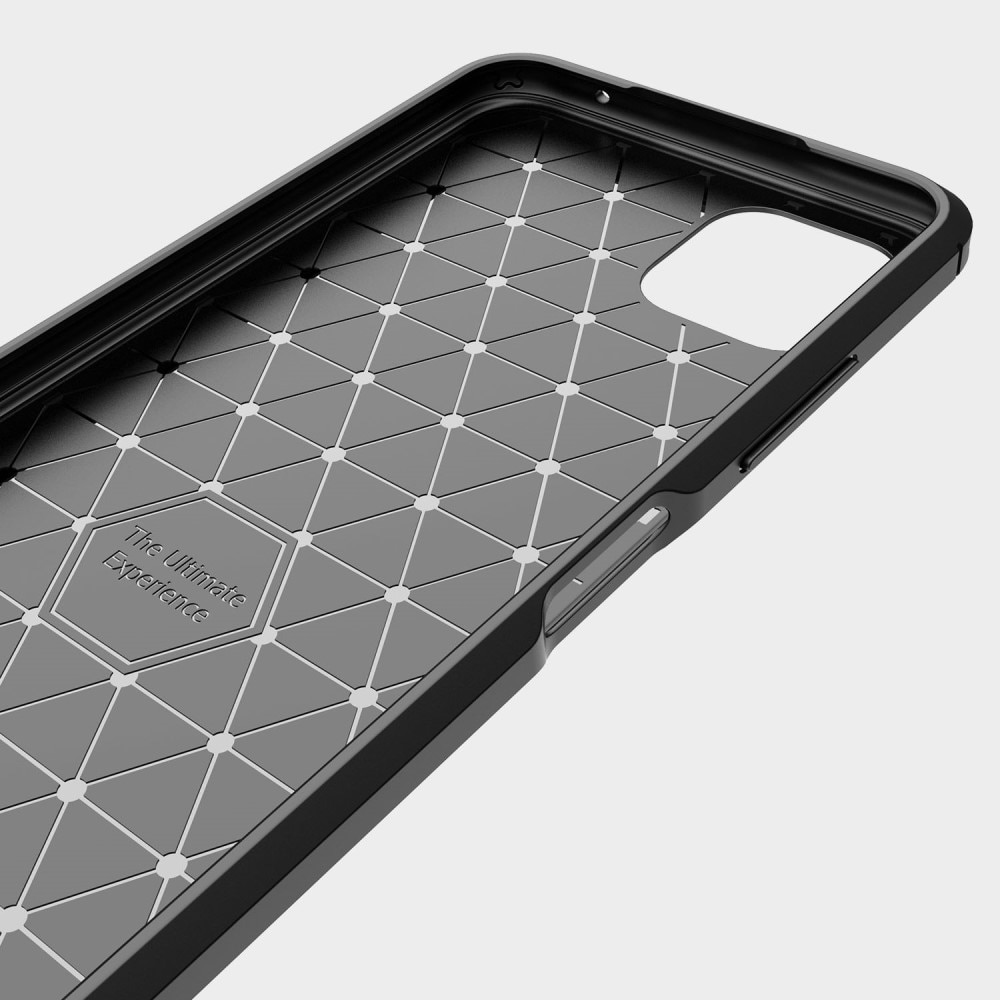 Samsung Galaxy A22 5G Deksel TPU Brushed Svart