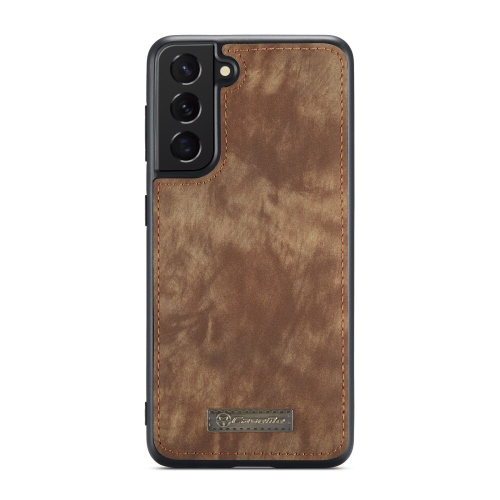 Multi-slot Lommeboksetui Samsung Galaxy S21 FE Brun