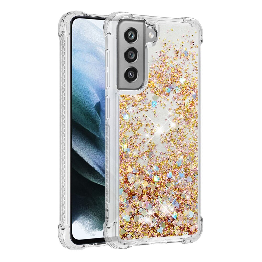 Glitter Powder TPU Case Galaxy S21 FE gull