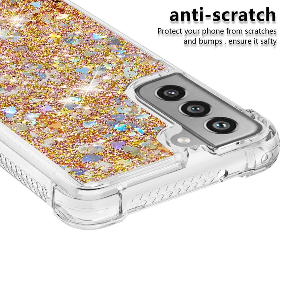 Glitter Powder TPU Case Galaxy S21 FE gull