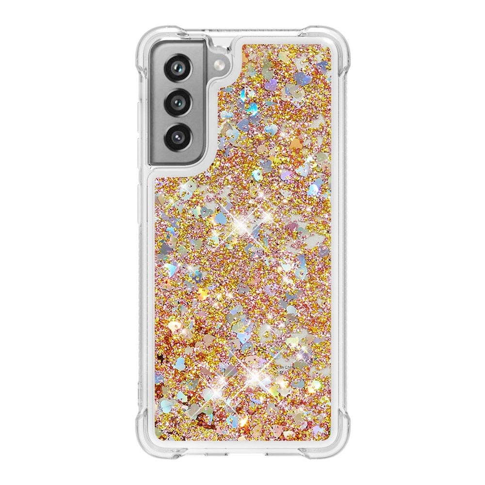 Glitter Powder TPU Case Galaxy S21 FE gull