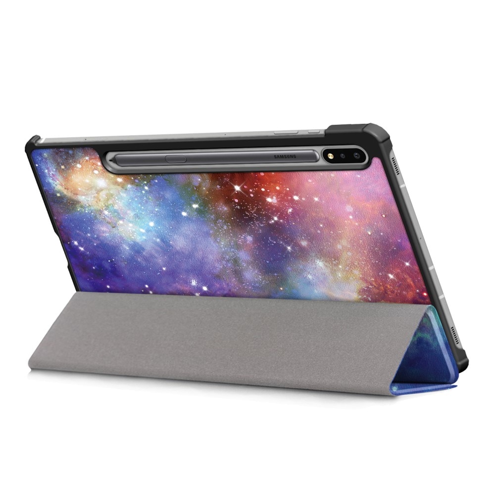 Etui Tri-fold Samsung Galaxy Tab S7 FE - Rymd