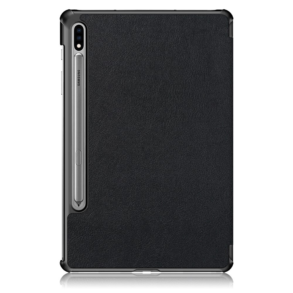 Etui Tri-fold Samsung Galaxy Tab S7 FE svart