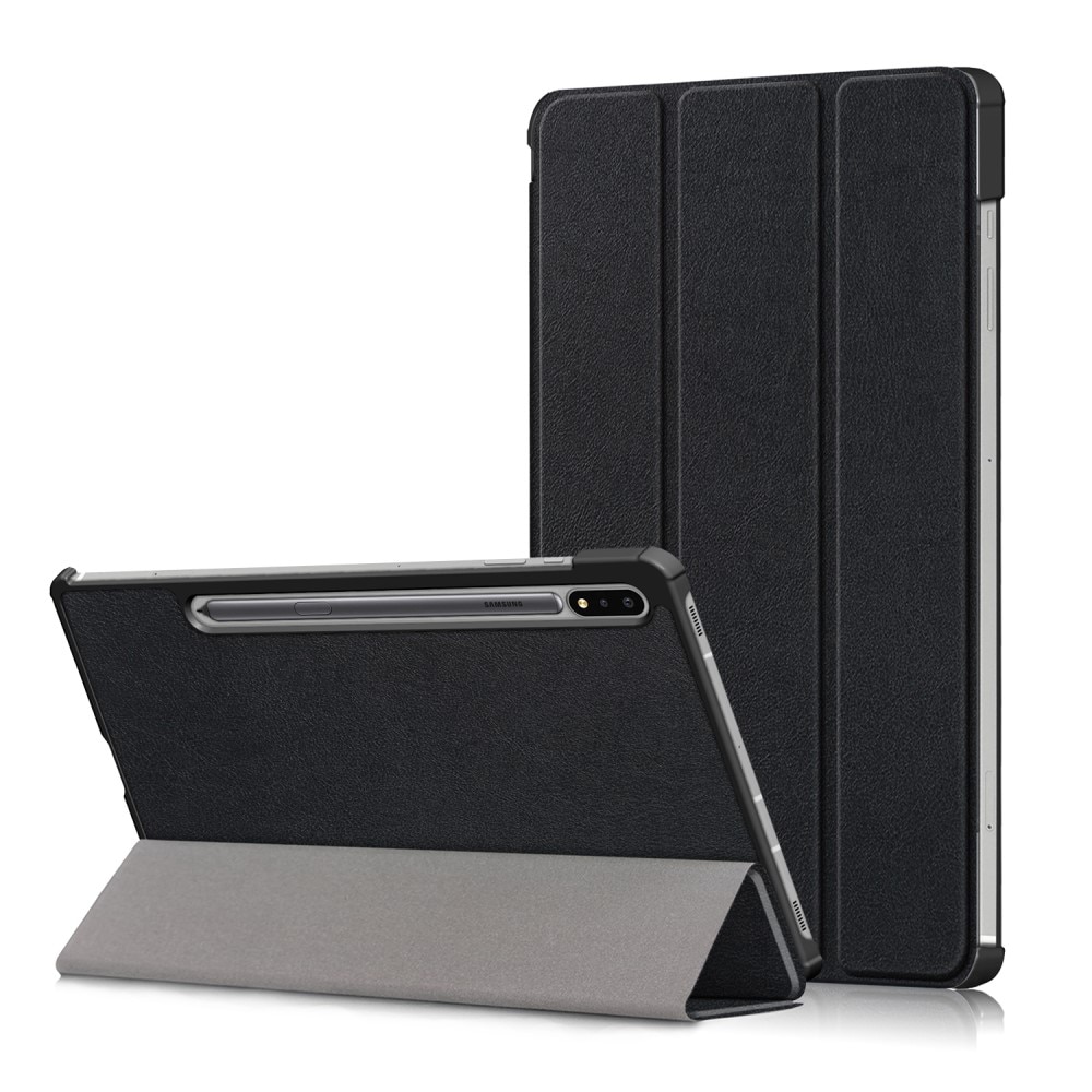 Etui Tri-fold Samsung Galaxy Tab S7 FE svart