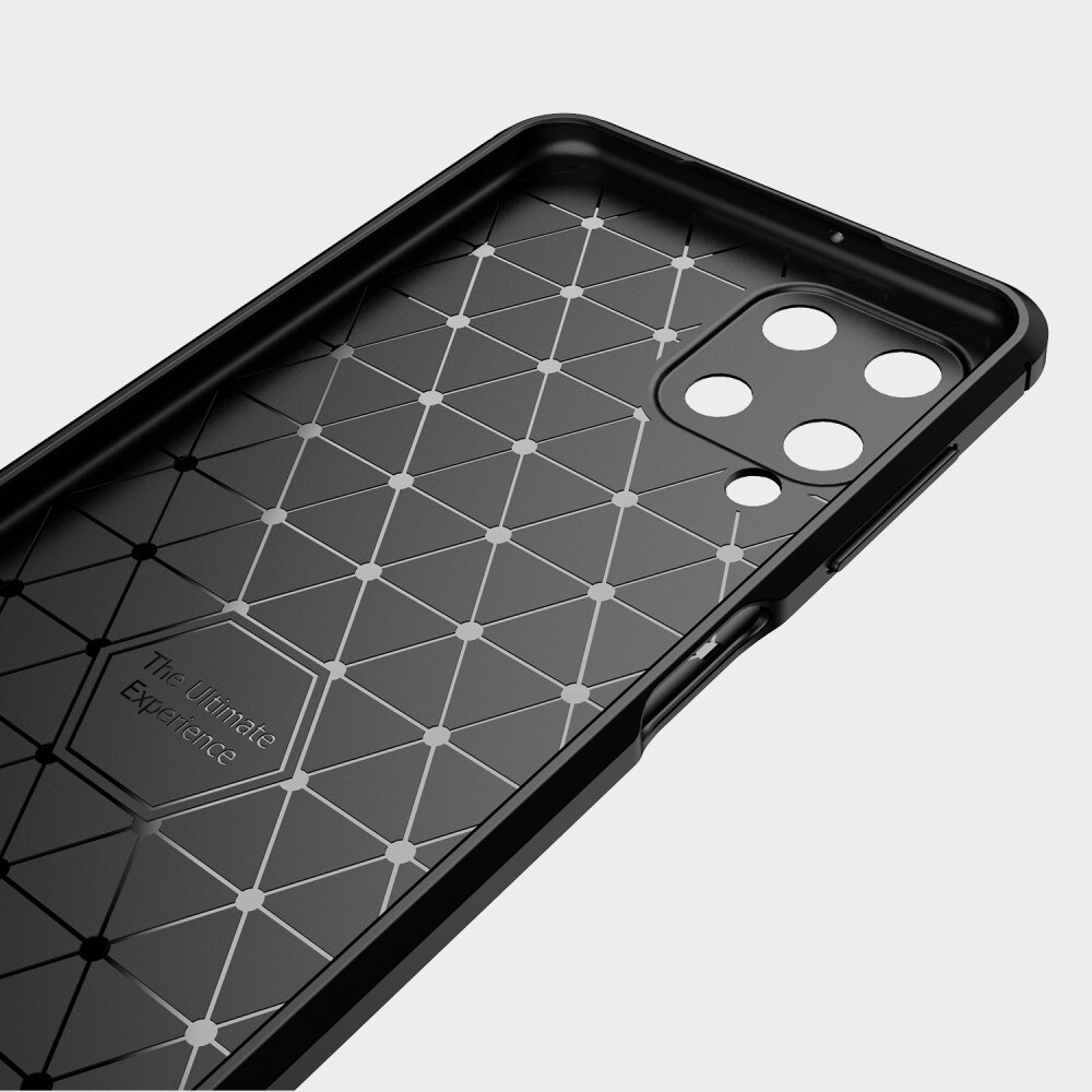 Samsung Galaxy A22 4G Deksel TPU Brushed Svart